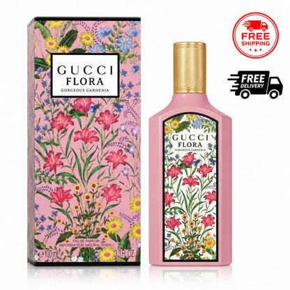 Gucci Flora Gorgeous Gardenia Eau de Parfum Natural Spray 100ml / 3.3 fl oz