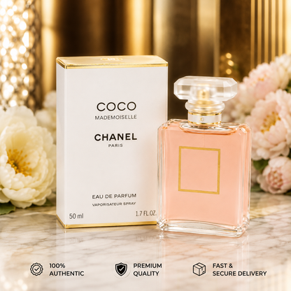 CHANEL Coco Mademoiselle Eau de Parfum Spray for Women 1.7 fl oz / 50ml