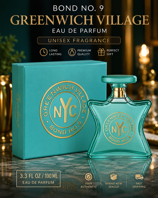 Bond No. 9 Greenwich Village Eau de Parfum EDP Spray 3.3 fl oz / 100 ml