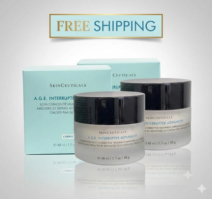 2-Pack Skinceuticals Age Interrupter Advanced Face Cream 48ml (1.7oz) | Sealed