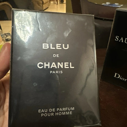 CHANEL Bleu de Chanel Eau de Parfum Spray for Men 3.4 fl oz / 100ml