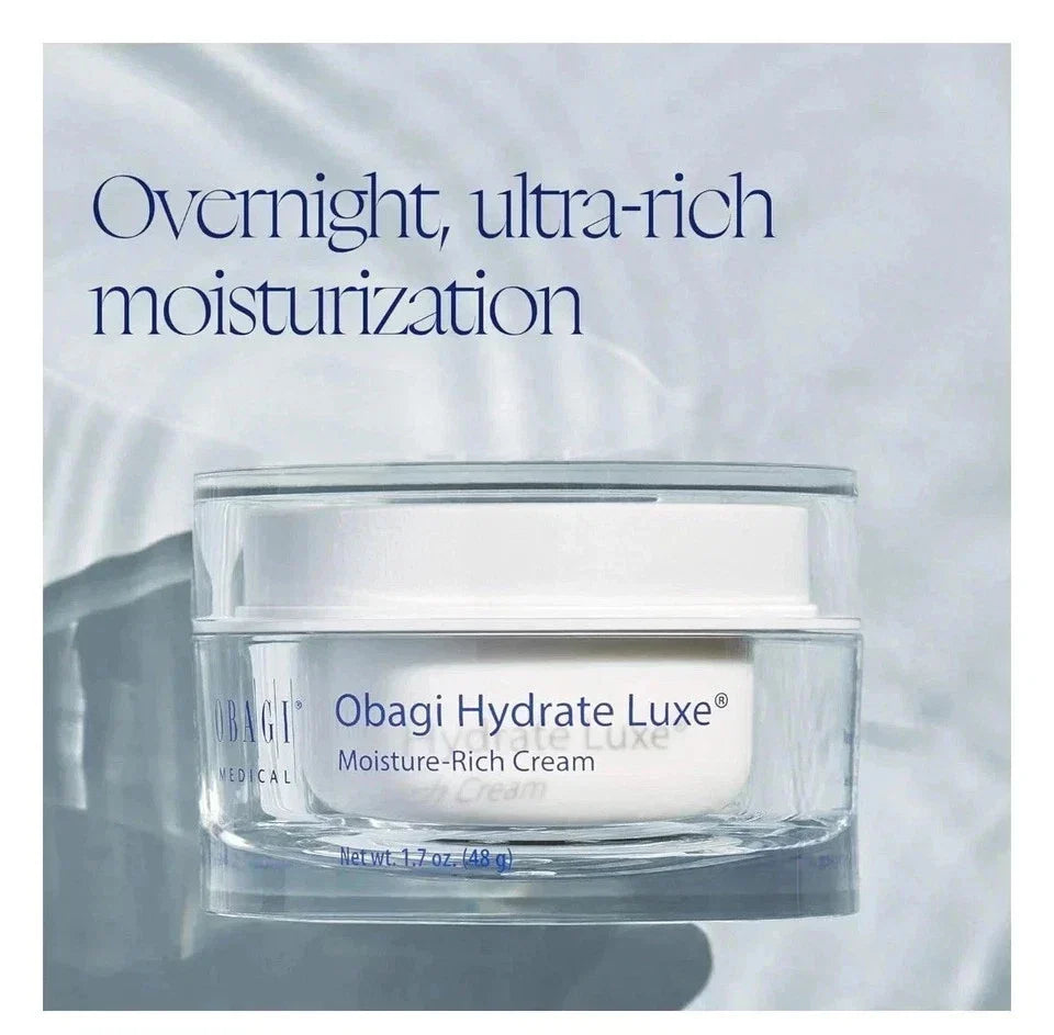Fresh Obagi Hydrate Luxe Moisture-Rich Cream 1.7 Oz / 48g Daily Treatment