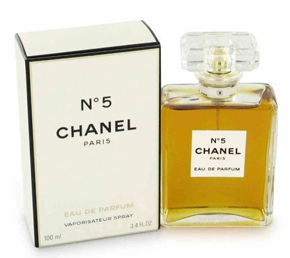 CHANEL No. 5 Paris Eau de Parfum (EDP) Spray for Women 3.4 oz / 100 mL